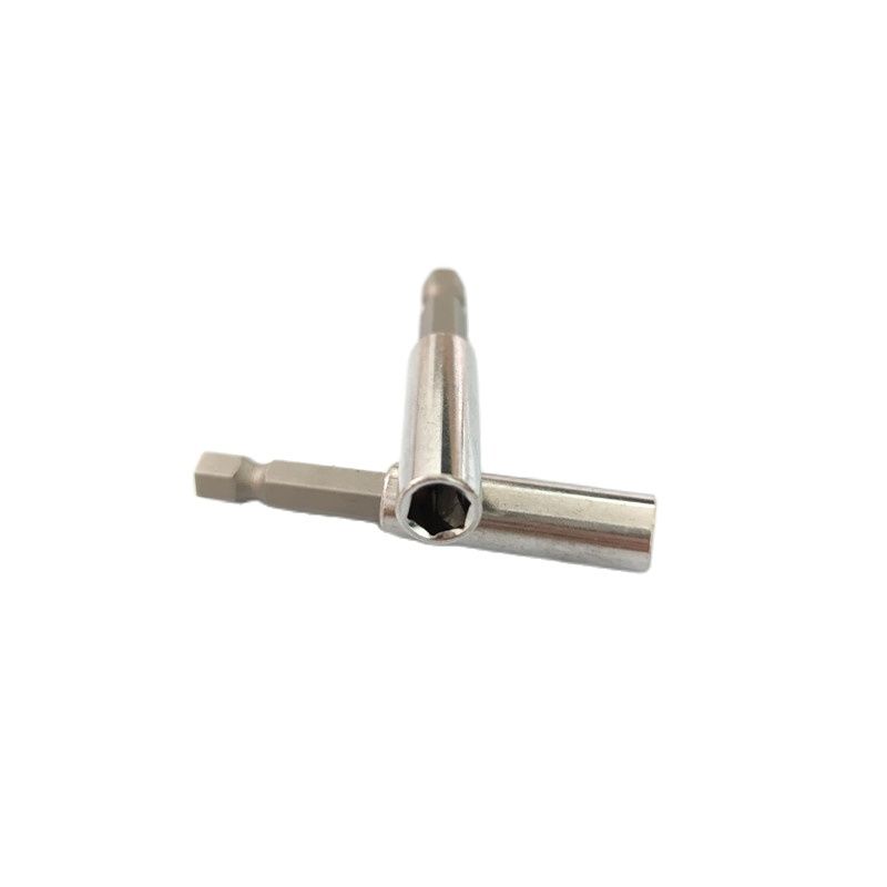 Vástago de varilla hexagonal de 60/100/150/200mm y 1/4 ", mango largo, soporte de punta de destornillador, juego de brocas de extensión, enchufe de herramienta manual de cambio rápido