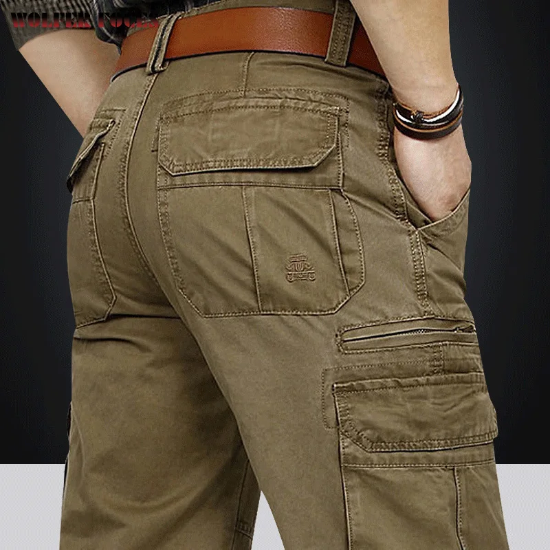 Pantalones de hombre, pantalones casuales, pantalones para exteriores para hombre, conjunto de senderismo, pantalones tácticos de carga, Ropa de Trabajo para hombre, traje de ejercicio de entrenamiento, ropa para hombre
