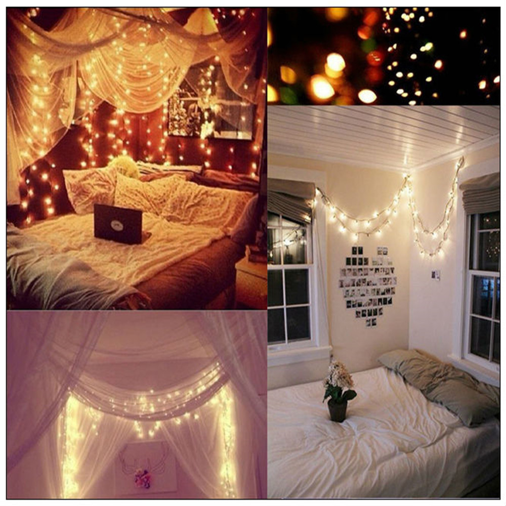 2M/3M/4M/5M/10M Led String Light 3xAA Battery Operated Fairy pvc String light Party christmas Wedding new year decoration