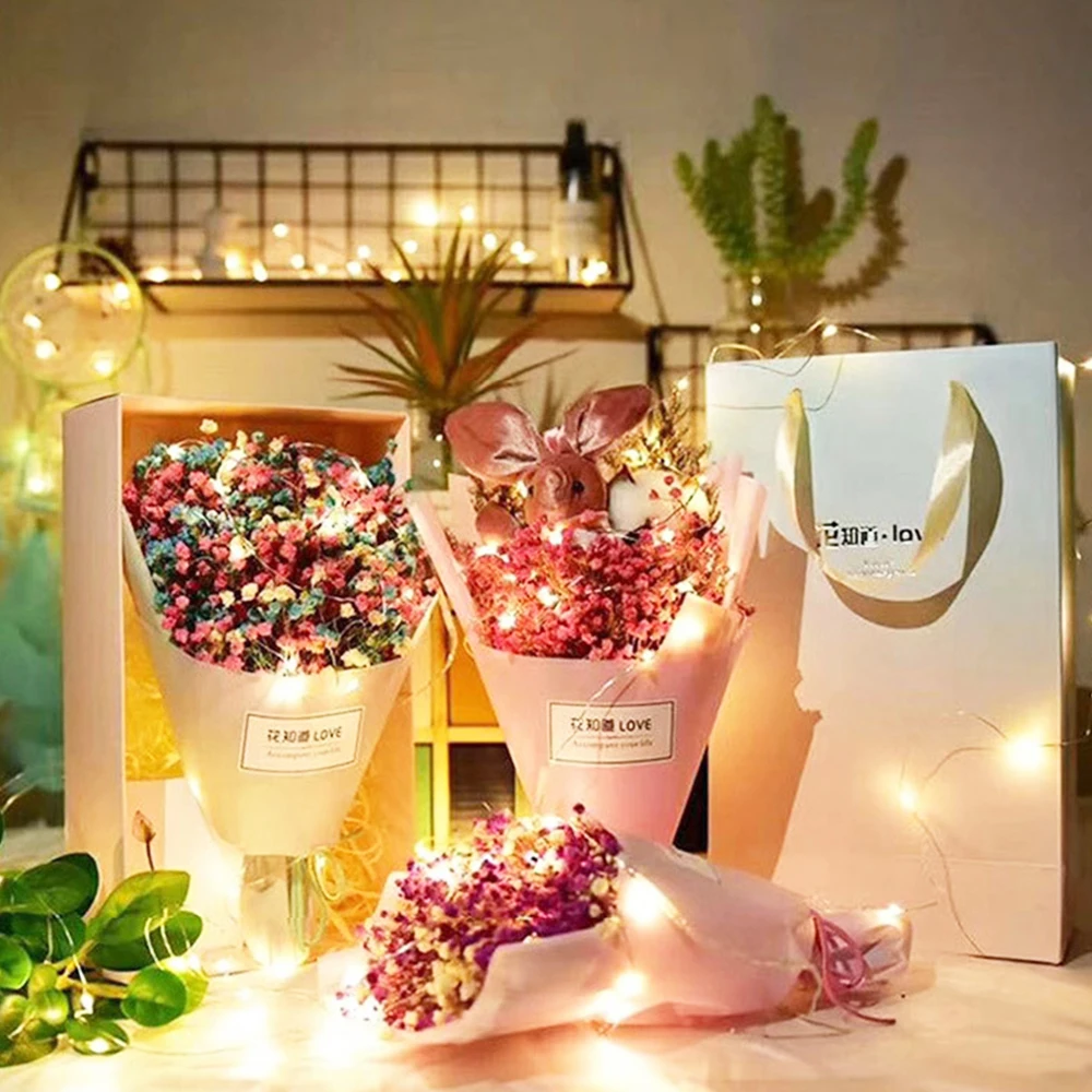 1 メートル 2 メートル 3 メートル 5 メートル防水バッテリーなしフェアリーライト LED ミニクリスマスライト銅線ストリングライト結婚式の花輪パーティー
