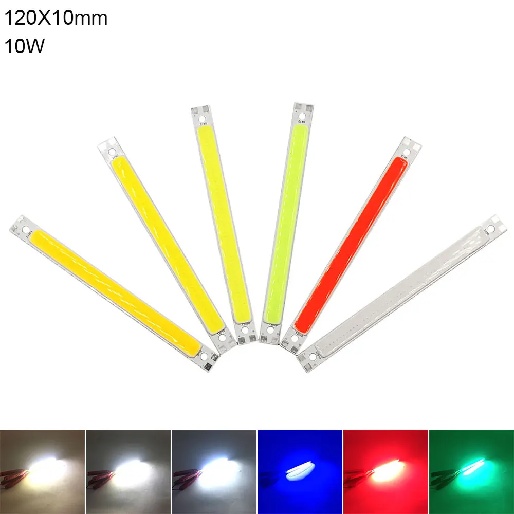 DC 12V COB Bóng Đèn Led Chip Bảng Điều Khiển Ánh Sáng 2 W-300 W Tất Cả Size COB Mô Đun Ấm Tự Nhiên lạnh Trắng Đỏ Xanh Màu Xanh Đèn LED Cho DIY