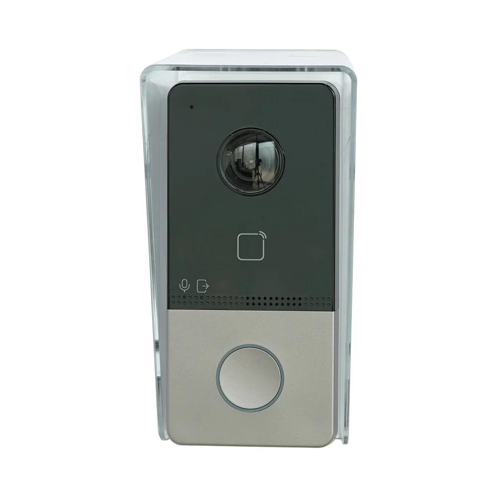 HIK-timbre de puerta con WiFi, intercomunicador con vídeo, tarjeta de soporte, multilenguaje, DS-KV6113-WPE1(C), IP