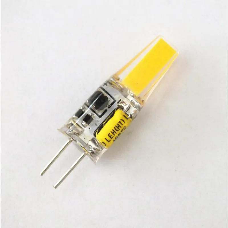Bộ 10 Đèn LED G4 Bóng Đèn AC DC Âm Trần 12V 220V 6W COB LED SMD Chiếu Sáng Thay Thế halogen Đèn Đèn Chùm