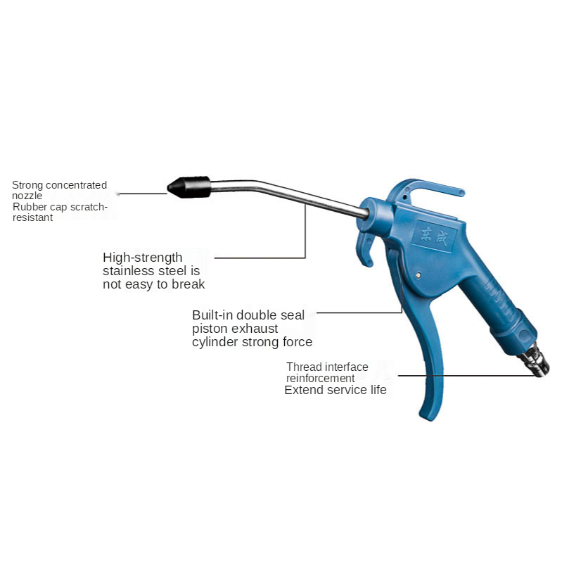 Alat Pneumatik AR-10 Pistol Peniup Debu Pistol Peniup Debu Tekanan Udara Ambil Pistol Pembersih Peniup Debu Tekanan Tinggi