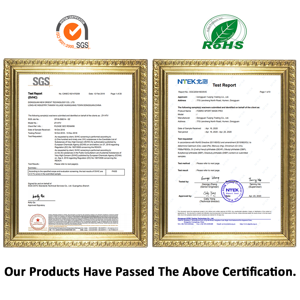 FDBRO-mascarilla deportiva para entrenamiento, máscara de resistencia, Cardio, para correr, 3,0