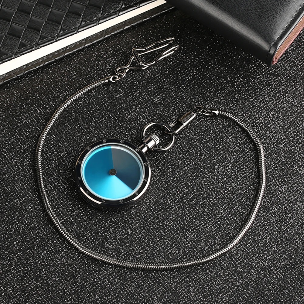 Nhiều Màu Vintage Sáng Tạo Thạch Anh Đồng Hồ Bỏ Túi Với Loài Rắn Fob Dây Chuyền Mặt Dây Chuyền Bàn Xoay Thiết Kế Bỏ Túi Unisex