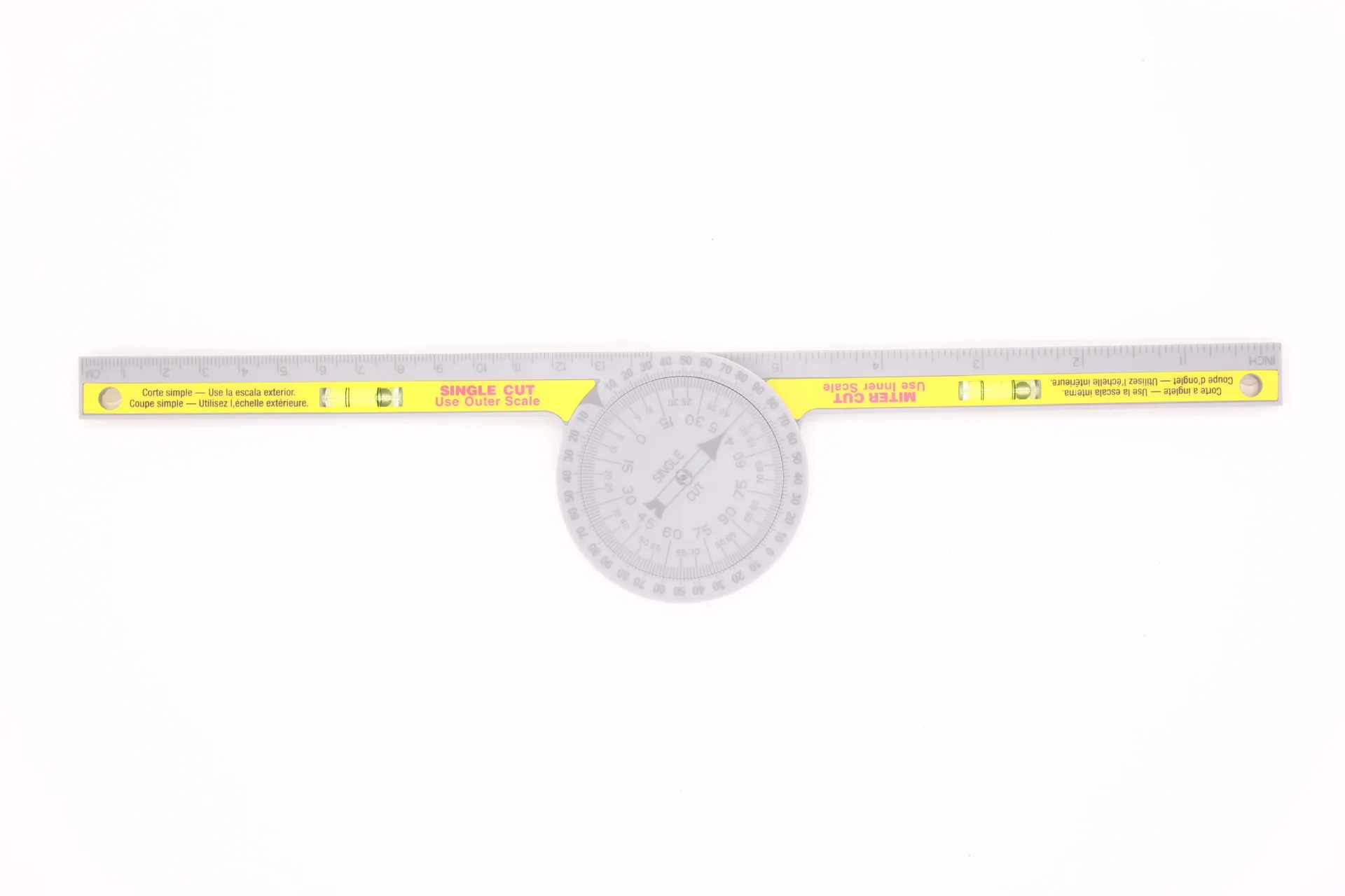 360 Degrees Angle Gauge Calibration Miter Saw Protractor Finder Angle Finder Miter Gauge Goniometer Finder Arm Measuring Ruler