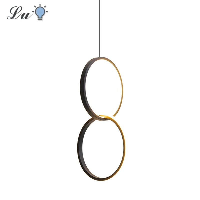 Bắc Âu Nhà Hàng Đèn Bếp Đảo Mặt Dây Chuyền Đèn Đầu Giường Đèn Led Chiếu Sáng Đèn Trang Trí Phòng Ngủ Treo Đèn Trắng Đen