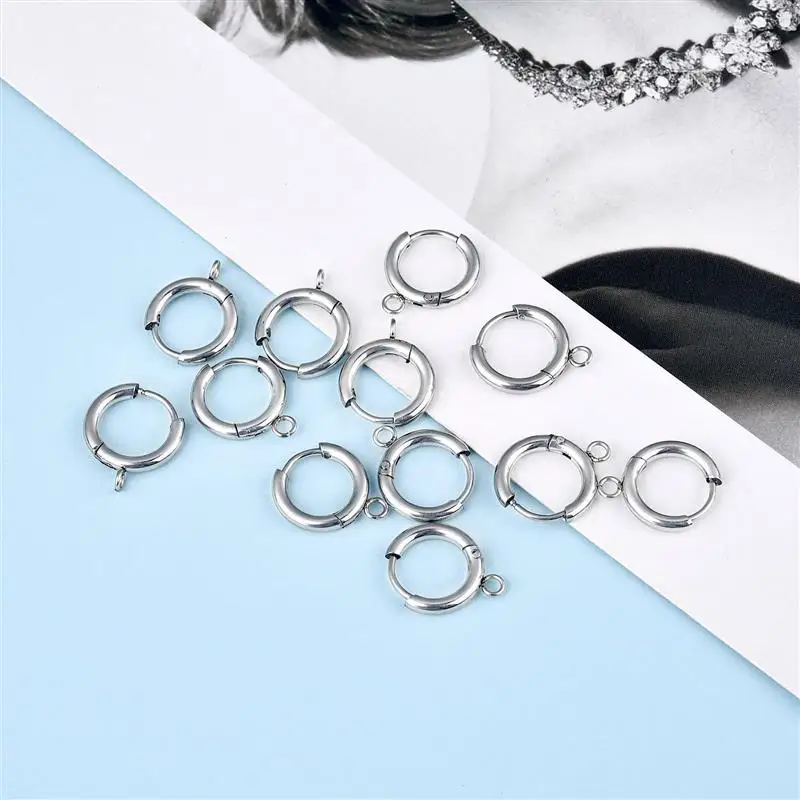 10 Chiếc Inox Bông Tai Móc Với Vòng Vàng Ôm Gọn Vòng Tai Bài Với Mở Nhảy Nhẫn Tự Làm Trang Sức làm Thành Phần