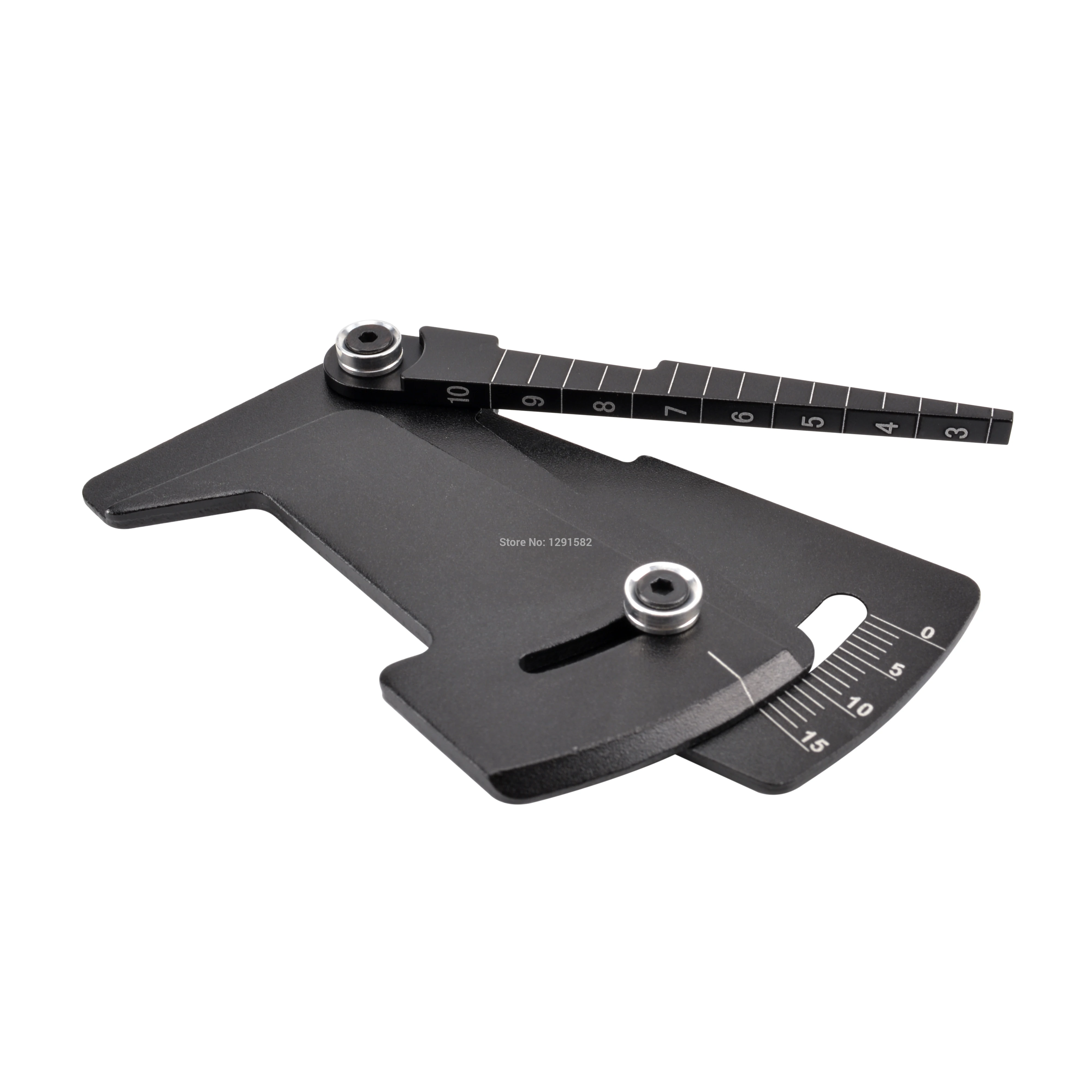 ไม้บรรทัดปรับปรับ RC รถความสูงและล้อ Camber 15 องศา Hobby เครื่องมือ CNC สําหรับ RC รถ 1/8 1/10 Tamiya HSP HPI