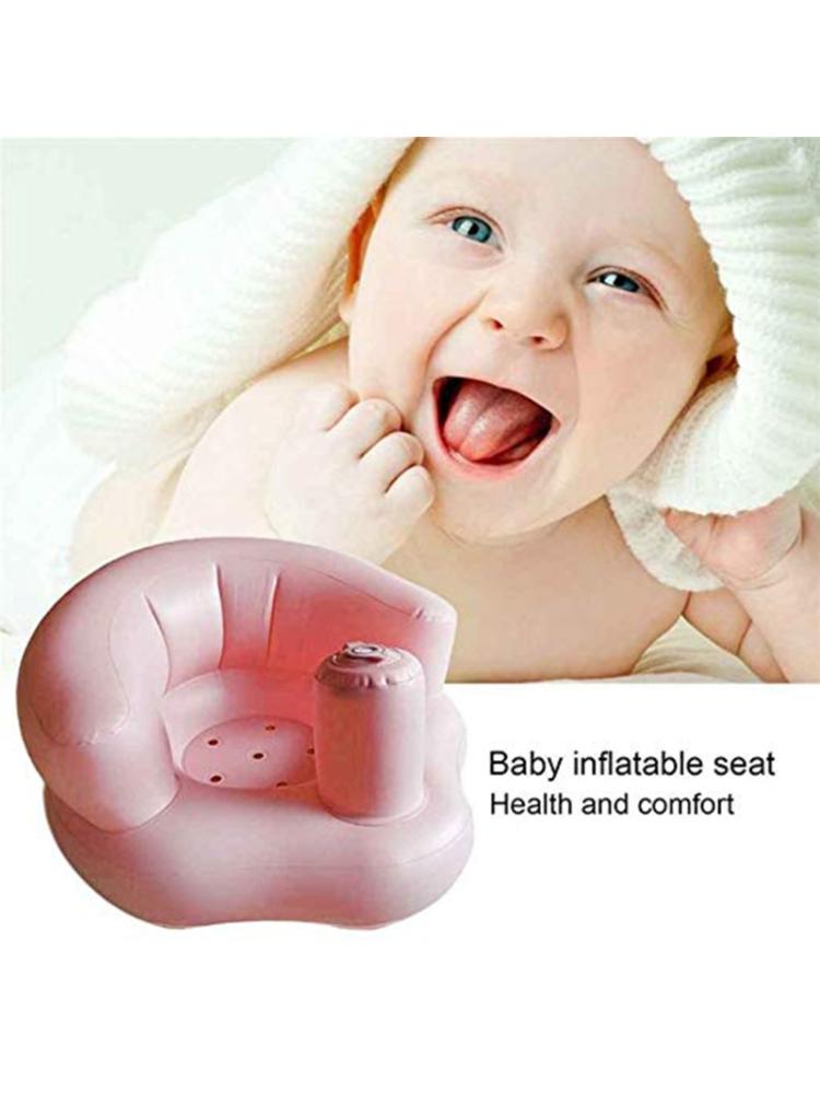 High Quality Portable Baby Learning Seat Inflatable Bath Chair PVC Sofa Shower Stool for Play P31B