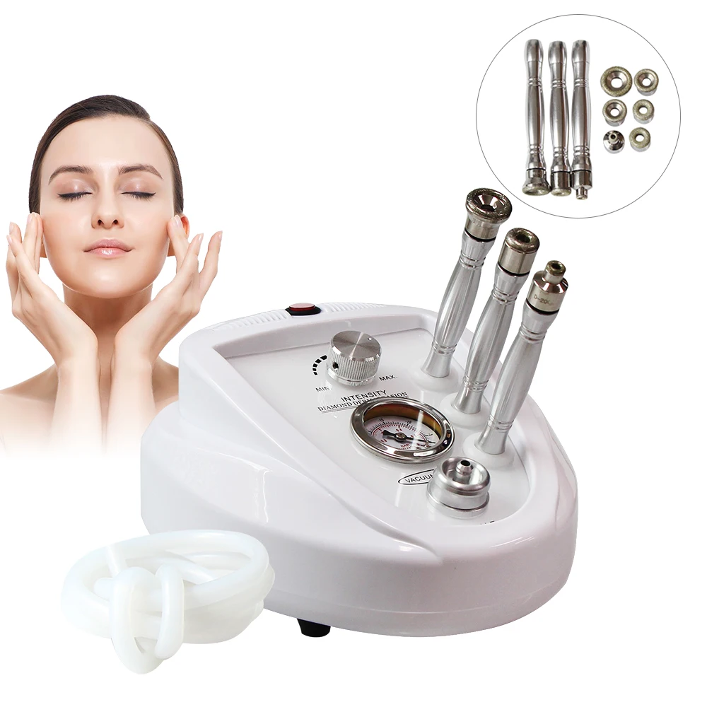 Mini แบบพกพา Diamond Microdermabrasion เครื่องดูด Professional Dermabrasion ใช้ Facial Skin Care อุปกรณ์