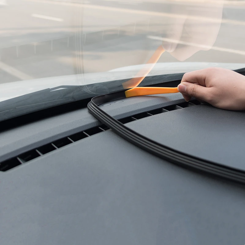 Xe Ô Tô Đa Năng Bảng Đồng Hồ Niêm Phong Dây Cách Âm Băng Cao Su Chống Bụi 1.6M Dành Cho Xe SUV MPV Nội Thất Ô Tô phụ Kiện