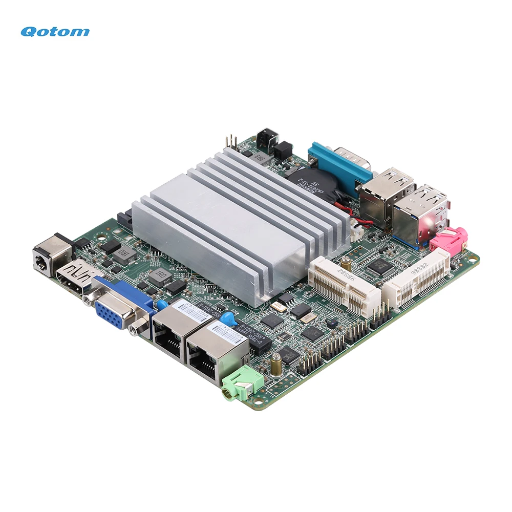 Qotom mini pc Q190S-CPU celeron j1900 quad core 2.0 ghz/ram ddr3/msata ssd/lan duplo/fanless