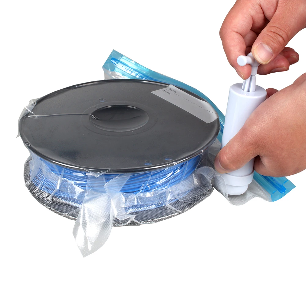 3DSWAY 3D Máy In Phần PLA ABS TPU PETG 1Kg Dây Tóc Bảo Quản Chân Không Túi Giữ Chất Liệu Khô Tránh Độ Ẩm tiêu Hao Cất Giữ An Toàn