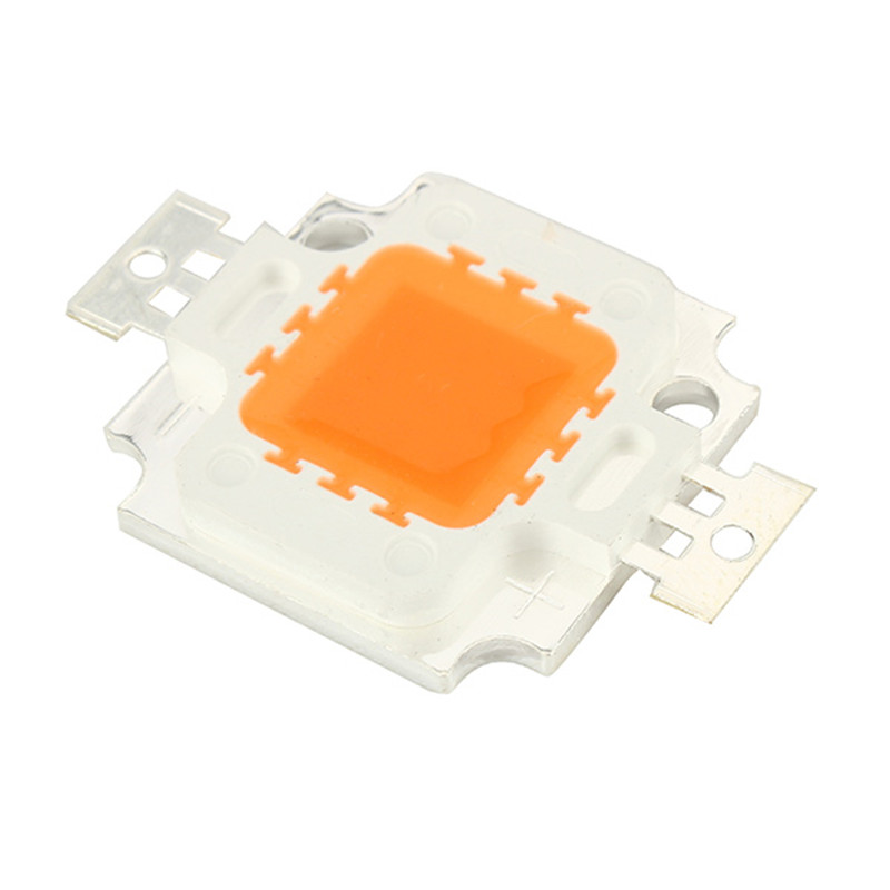 Led園芸用グローライト,9〜12v,10w,2個,フルスペクトル,植物ランプ,ダイオード,水耕栽培用園芸照明,開花,900ma