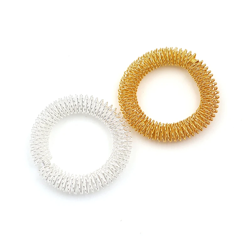 สร้อยข้อมือนวดบรรเทาอาการปวดผู้ชายและผู้หญิงสร้อยข้อมือของเล่น Fidget ผู้ใหญ่ออทิสติก Sensory วัสดุทองเหลือง Knuckles ADHD Stres