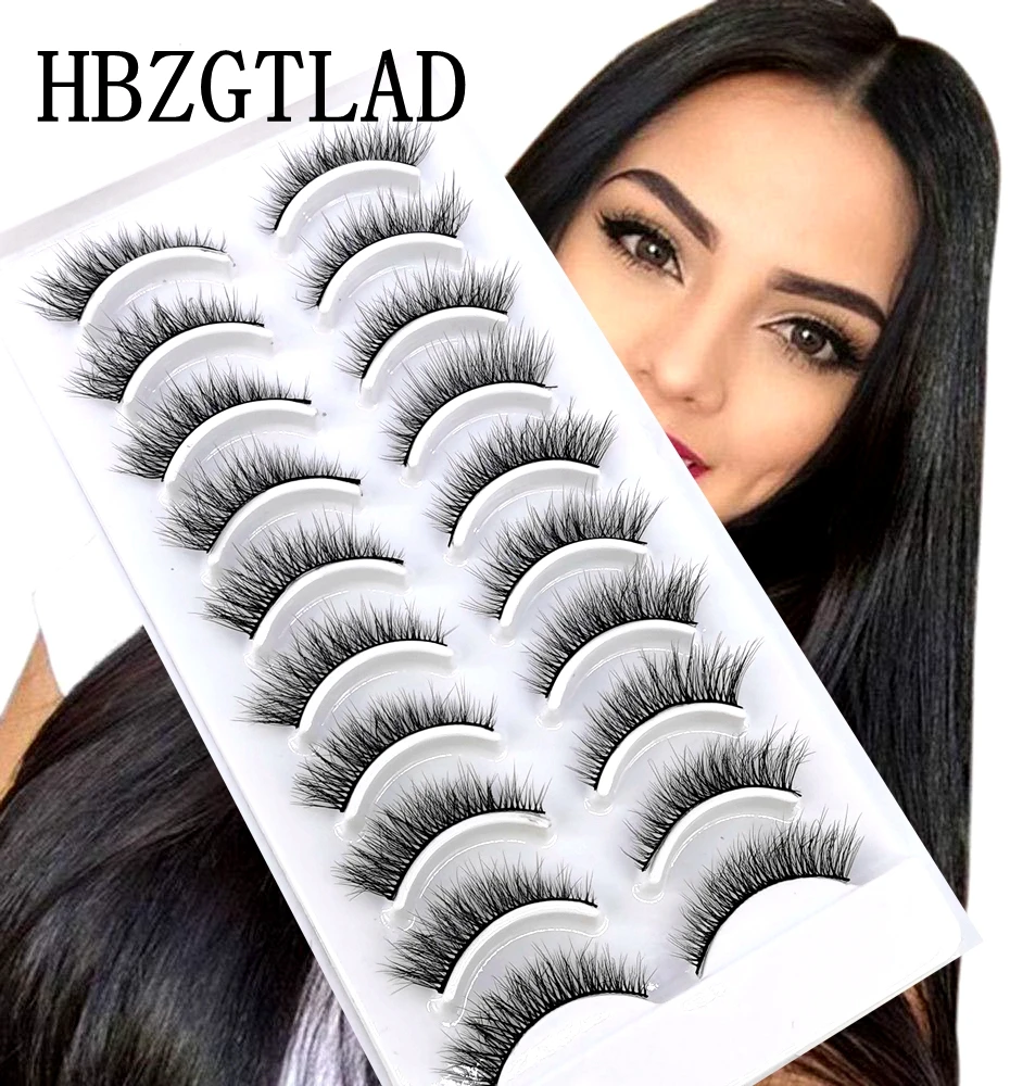 41 Phong Cách 10 Đôi Tự Nhiên Dài 3D Chồn Lông Mi Giả Giả Hàng Mi Trang Điểm Chồn Hàng Mi Nối Dài Mắt Hàng Mi Ngắn lông Mi