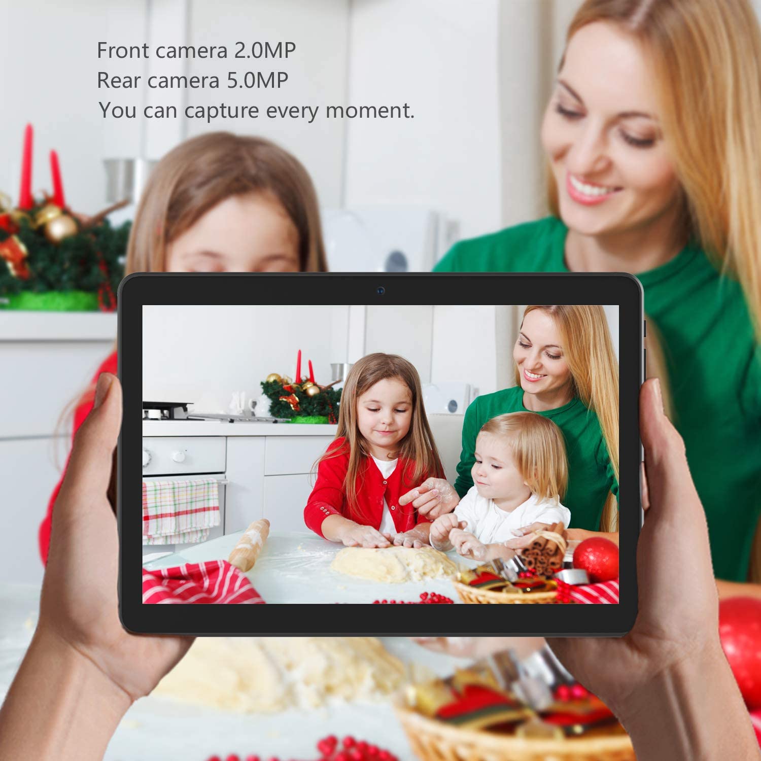BDF 10,1 ''Tablet PC Android 11 compatible con 4G/3G tabletas con tarjeta SIM Dual 4GB + 64GB Bluetooth Wi-Fi Tablet Android Pc