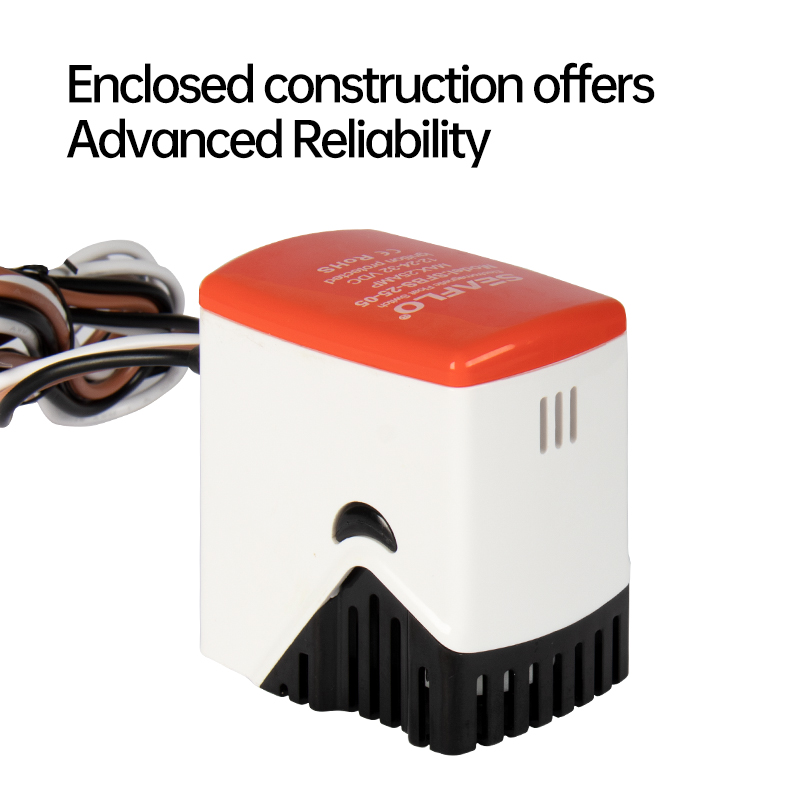 SEAFLO interruptor flutuante eletromagnético fluxo de água sensor de controle de desligamento automático bomba submersível pequena bomba de esgoto