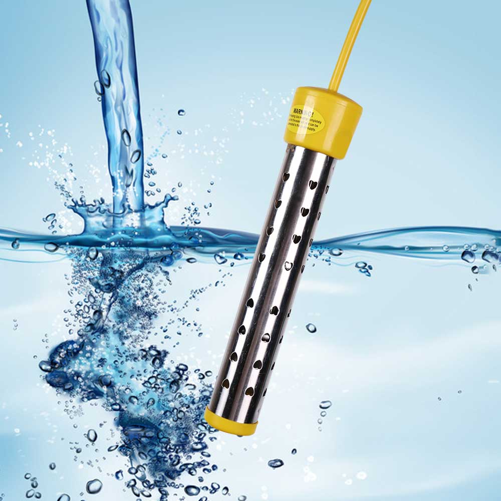 Aquecedor de água para piscina, caldeira de aquecimento para natação, banheira solar, imersão quente, desligamento rápido, potência automática inteligente, 2000w, portátil