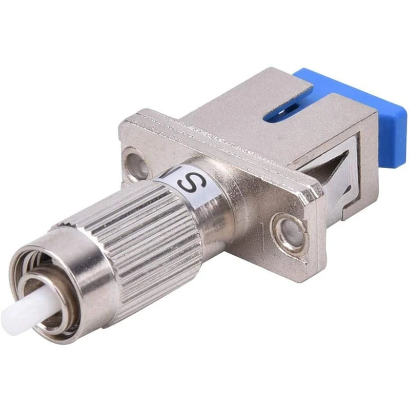FC-SC โหมดเดี่ยว Coupler Hybrid Converter อะแดปเตอร์ไฟเบอร์ออปติกสำหรับ FC ชาย SC หญิง