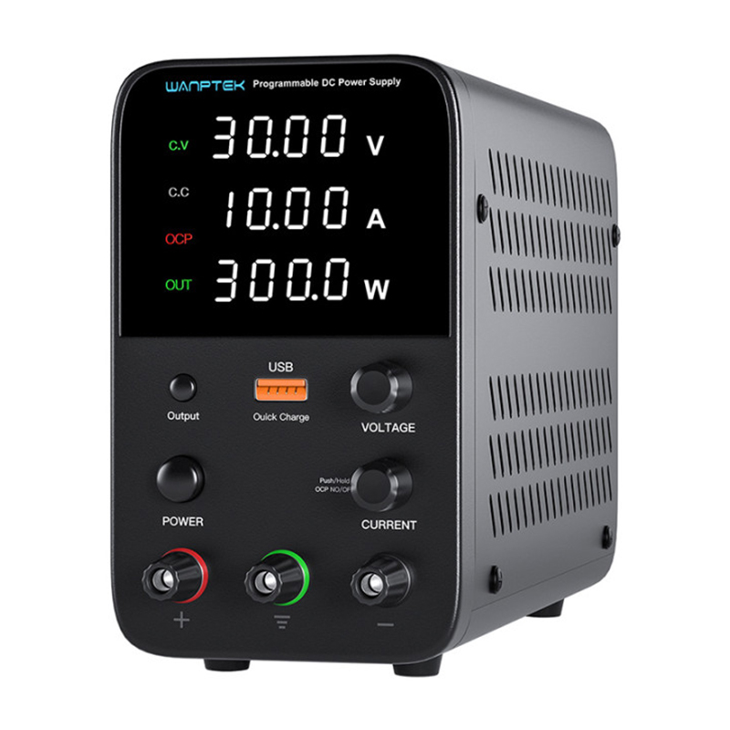 Wanptek Có Thể Lập Trình DC WPS3010H Phòng Thí Nghiệm Bảo Dưỡng Bàn Làm Việc 30V 10A, Điện Điều Chỉnh AC 220V 110V