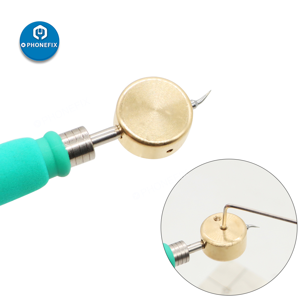 純銅取り外し可能なはんだ除去電気はんだごて 936/T12/JBC 210/JBC 245 シリーズミニチュアユニバーサル加熱テーブルツール用