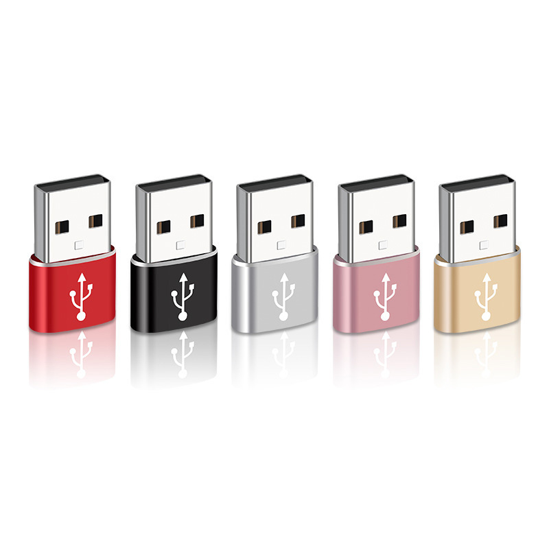 Adaptador USB a tipo C OTG, USB-C macho a Micro USB tipo c hembra, convertidor para Macbook, Samsung S20, conector USB OTG