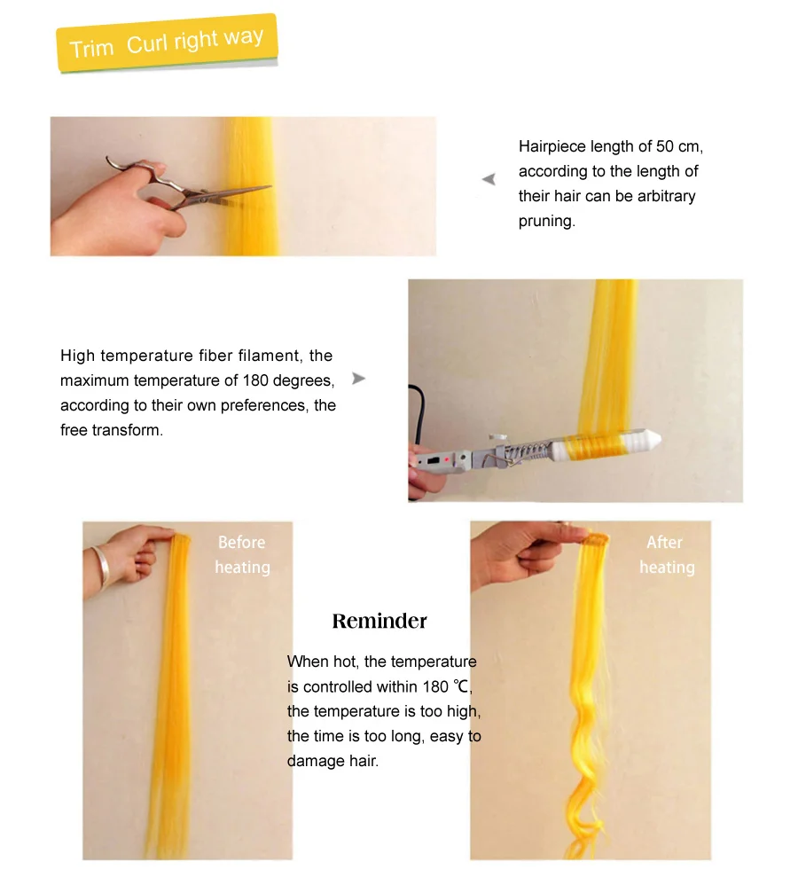 Leeons Tóc Tổng Hợp Phần Mở Rộng Với Kẹp Chịu Nhiệt Thẳng Tóc Màu Sắc Màu Đen Tóc Cột Tóc Kẹp Tóc Nữ 12 gam/cái