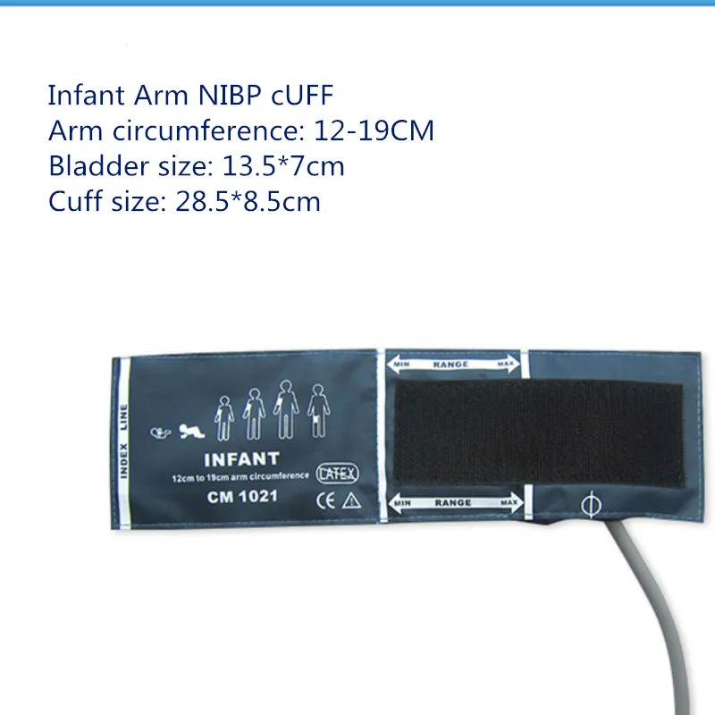 Y Tế Người Lớn Đo Huyết Áp Tay Sơ Sinh Trẻ Sơ Sinh Trẻ Em Đeo Thắt Lưng Cho Sphygmomanometers NIBP Màn Hình Vòng Đơn Ống