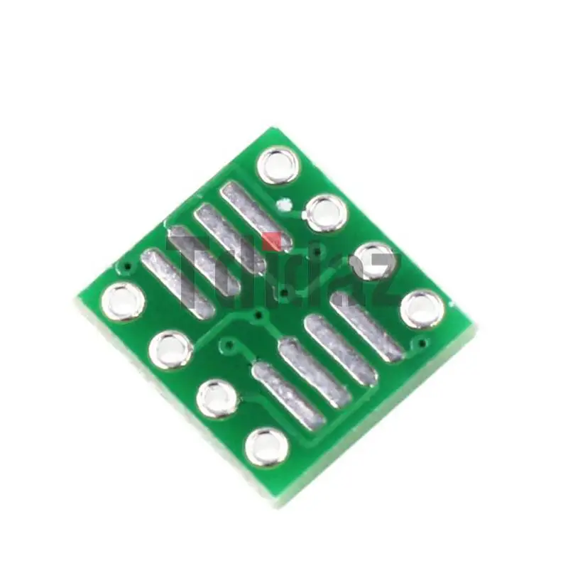 10 Chiếc Chì PCB Adapter Ban IC SMD Để Chấm So/Msop/Tssop/Soic/sop8 Sang Dip8 Cơ Thể Rộng Thân Hẹp 8pin