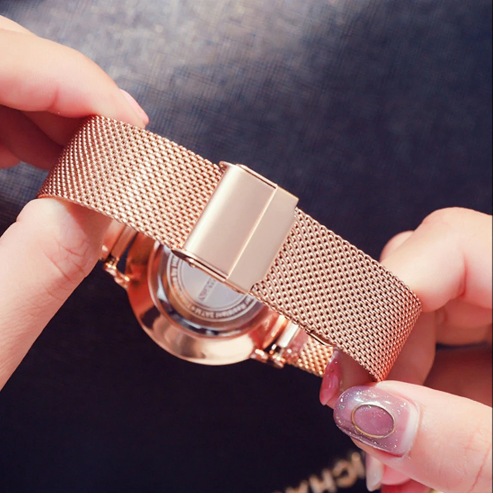 Hannah Martin-Reloj de cuarzo para Mujer, accesorio de marca de lujo, resistente al agua, diseño clásico Simple, regalo