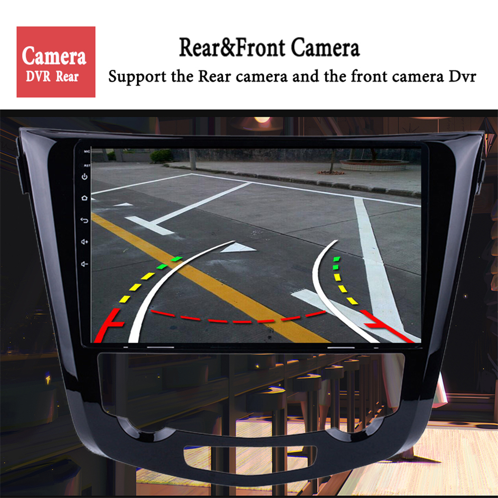 Android 14.0 Radio mobil, Multimedia pemutar Video DVD navigasi GPS untuk Nissan x-trail XTrail T32 Qashqai J11 T31 J10 Kepala Unit