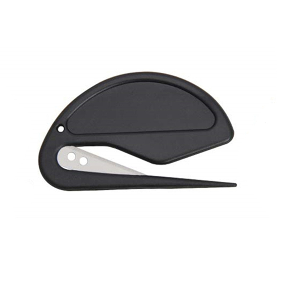 Nhựa Mini Thư Dụng Cụ Mở Sắc Nét Mở An Toàn Sách Bao Da Ốp Lưng Thể Hiện Dao Đơn Giản Di Động Bằng Thép Không Gỉ Giấy Tờ Cắt