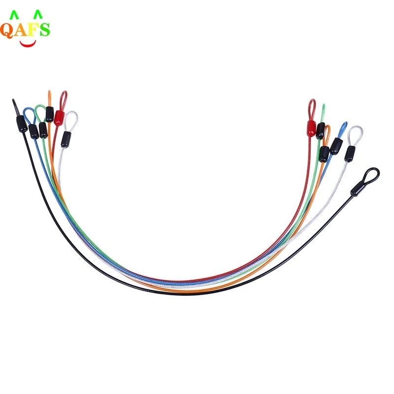 An Toàn Cáp Dây Thép 50Cm Cho Thể Thao Ngoài Trời Xe Đạp Móc Khóa Bảo Vệ An Ninh Hành Lý