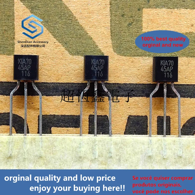 Circuito integrado lineal BIPOLAR, DETECTOR de voltaje, KIA7045AP, KIA7045, 7045AP, novedad 100% original, 10 Uds.