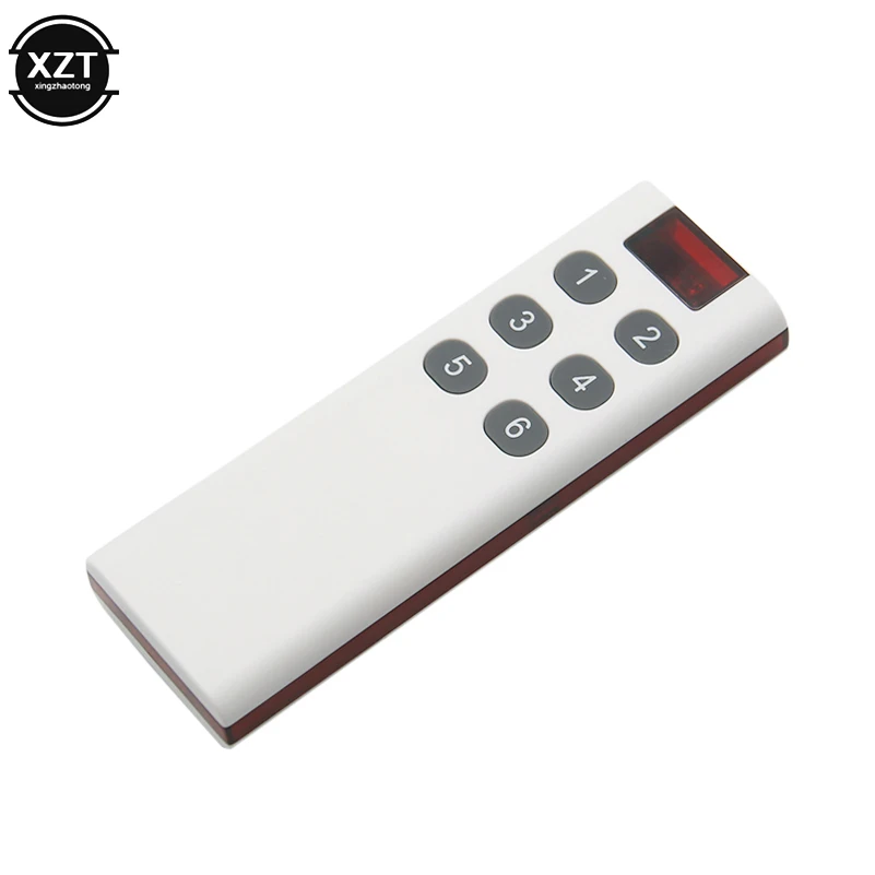 Transmisor de Control remoto Digital Universal RF433MHz, código de aprendizaje inalámbrico para interruptor remoto, 1/2/3/4/6/8/10 botones de tamaño pequeño