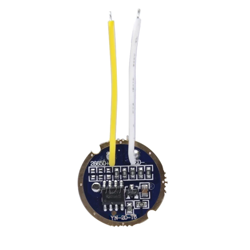 1 Bộ 10 Chiếc Cree Xml Xml2 Led T6 U2 Đèn Pin Driver 17Mm 20Mm 2.7-4.2V 2-2.2A 5 Chế Độ/1 Chế Độ Lái Xe Cho CREE XML LED Bộ Phát