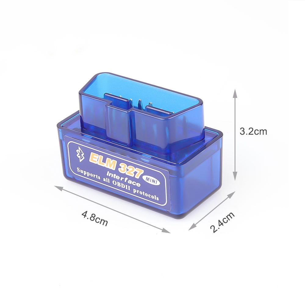 Bluetooth ELM327 última versión V2.1 nuevo escáner OBD automático lector de código herramienta de diagnóstico de coche Super MINI ELM 327 para Android