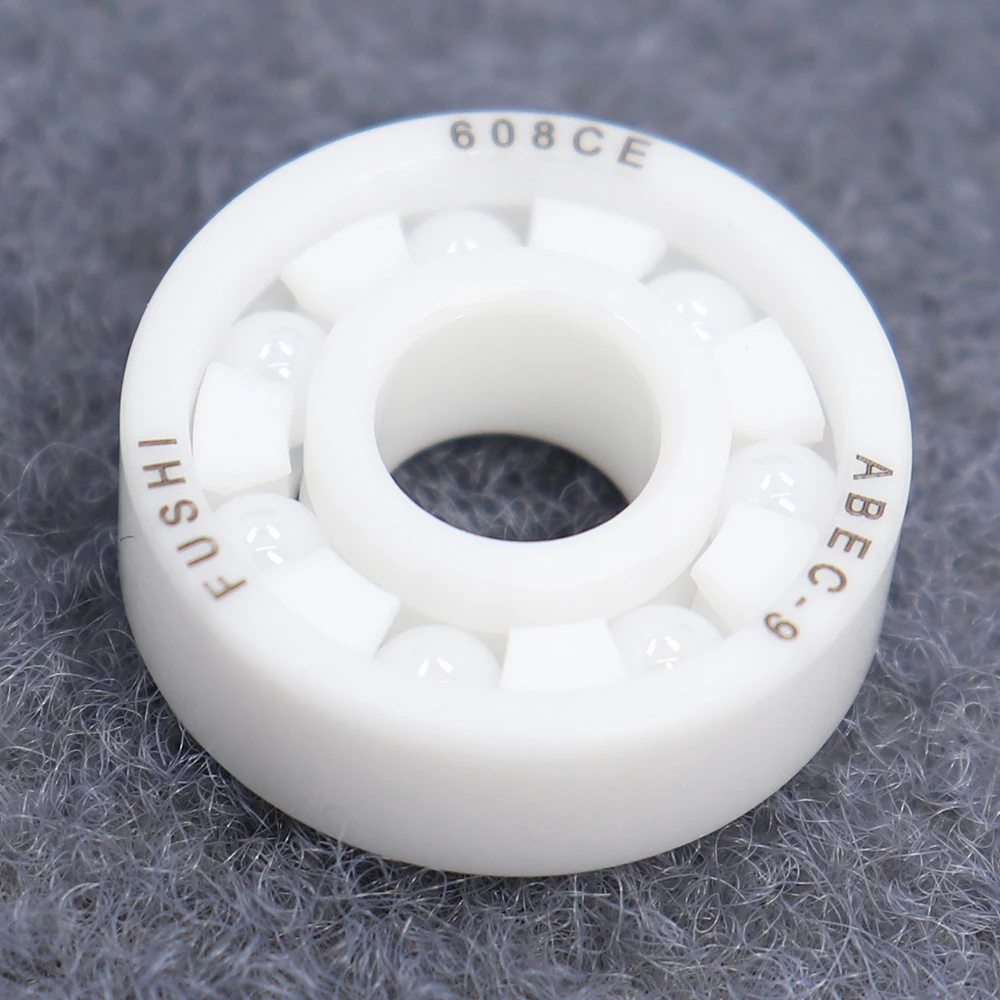 608 Full Ceramic Chịu Lực 8*22*7 Mm (2 Chiếc) zrO2 Chất Liệu 608CE 8*22*7 Mm Zirconia Gốm Vòng Bi