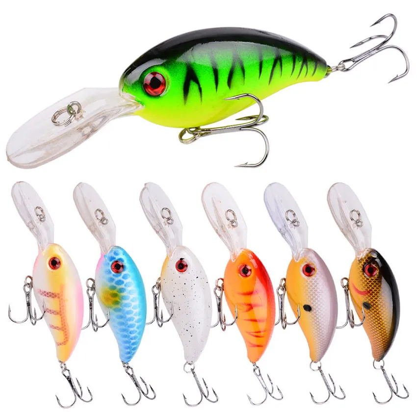 1 Chiếc Quay Mồi Dụ Cá Mồi Wobbler 14G 10Cm Minnow Cau Nhân Tạo Mồi Crankbait Leurre De Bass Pike trolling Pesca Giải Quyết