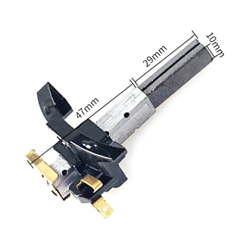 2pcs Vacuum Cleaner Electric Motor Carbon Brushes Accessories Durable Household M2EE