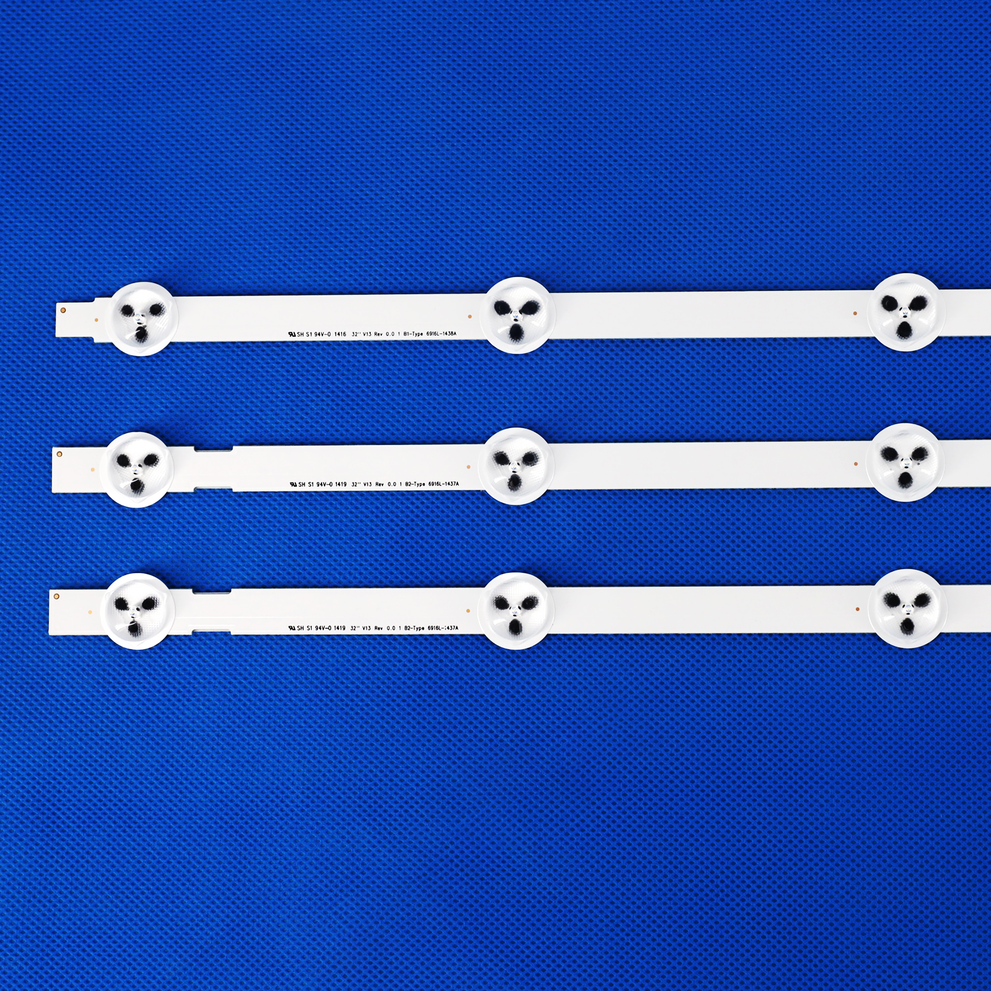 3 шт./комплект, светодиодные ленты для подсветки LG 32 дюйма