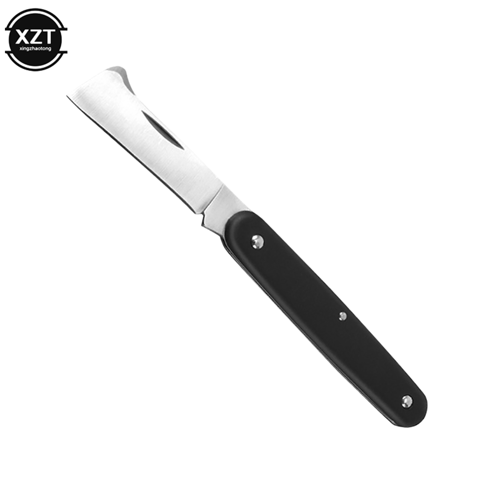 Nuovo coltello da innesto in acciaio inossidabileFoldable multifunzionale strumento per potatura di piante Accessori per utensili manuali fai da te da giardino