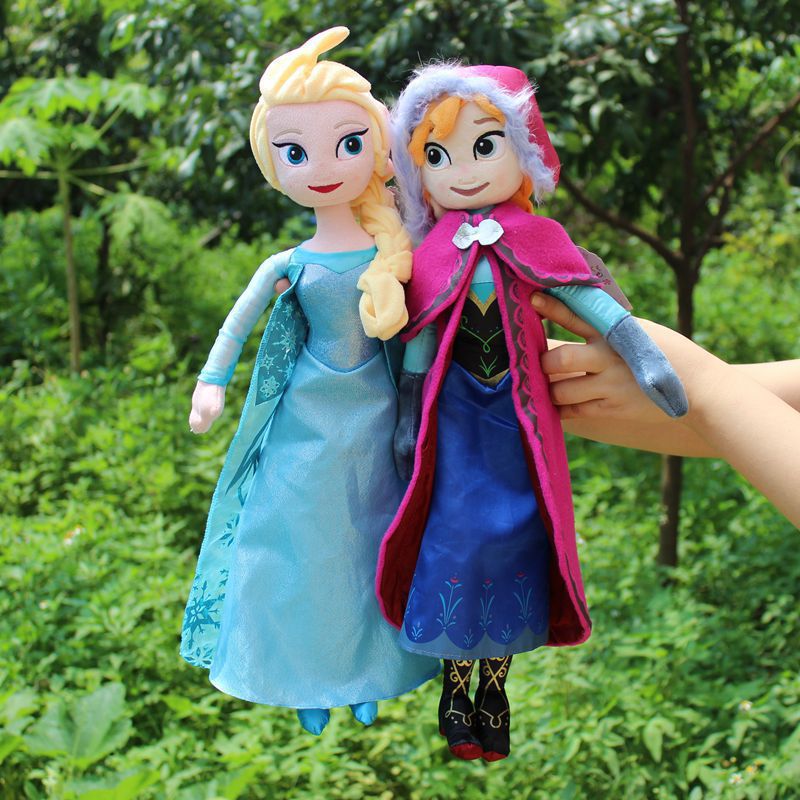 Disney Frozen 40Cm 30Cm Sang Trọng Đồ Chơi Búp Bê Dễ Thương Bé Gái Đồ Chơi Công Chúa Anna & Elsa Búp Bê Gái Quà Tặng Sinh Nhật pelucia Boneca Juguetes