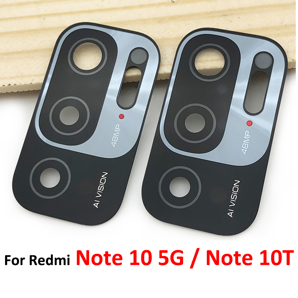 NEW For Xiaomi Redmi 13C 4G Note 9 Pro Max 9S 8 7 11 10 12 Pro Plus 5G 10T 10S Rear Camera Lens Glass Back Camera Lens With Glue