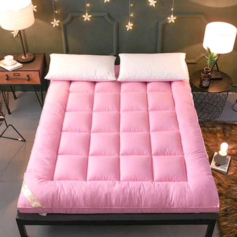 นุ่มสบายเดี่ยวคู่ที่นอนTatamiผู้ใหญ่ห้องนอนหนา10ซม.Topperที่นอนTatami Twin Queen King Size