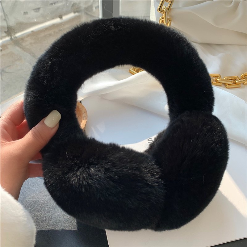 女性用ウサギ毛皮ヘッドバンド,ウサギの毛皮のペア,本物のウサギの毛皮のペア,2022