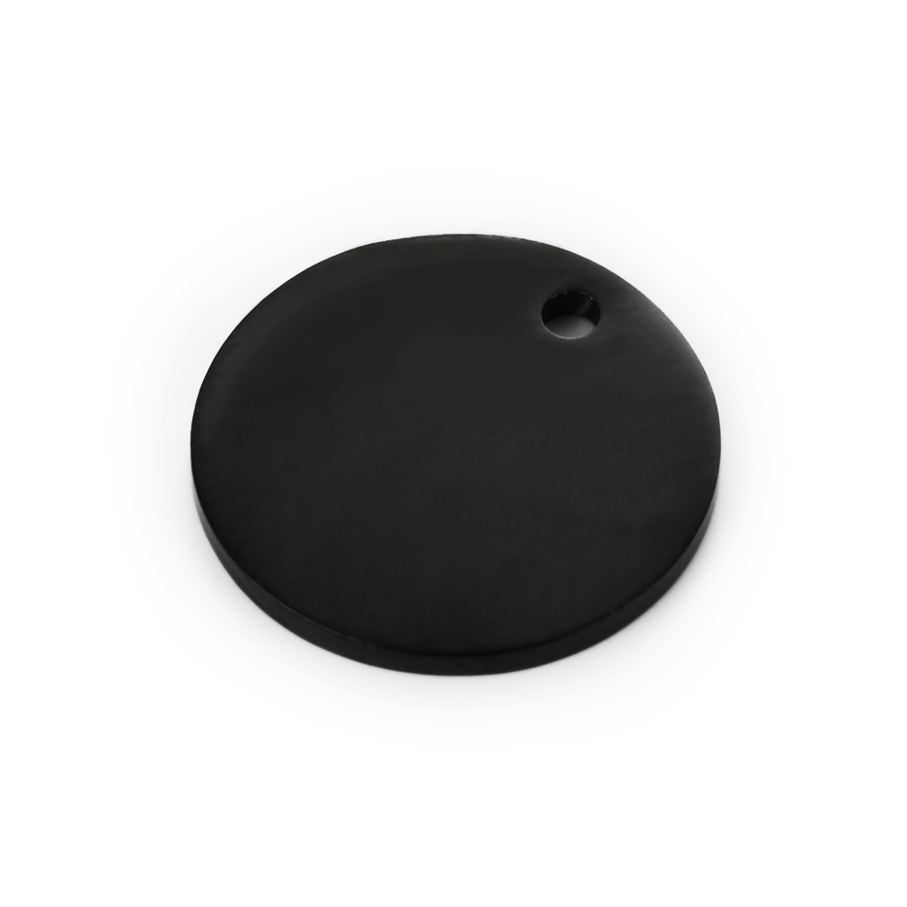 MaiLun 30 Stück lasergravierte Logo-Text-Design-Kreis-Charms, Edelstahl-Charms, runde Charms für Armband, Halskette, Anhänger